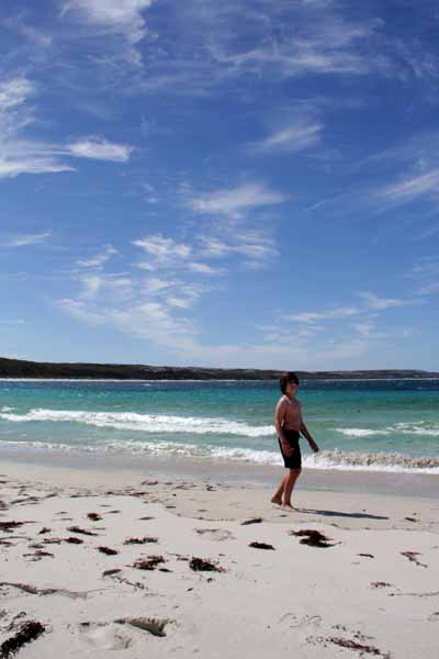 Mikko am Strand